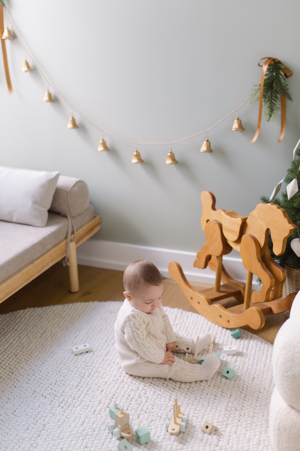 A cozy holiday moment at Village Co Studio